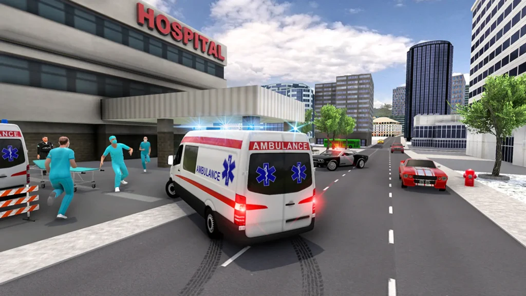 Ambulance Simulator Car Driving