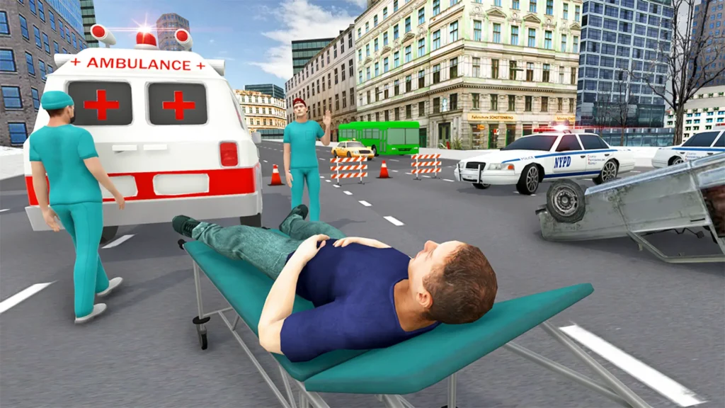Ambulance Simulator Car Driving - Jogo de Ambulância
