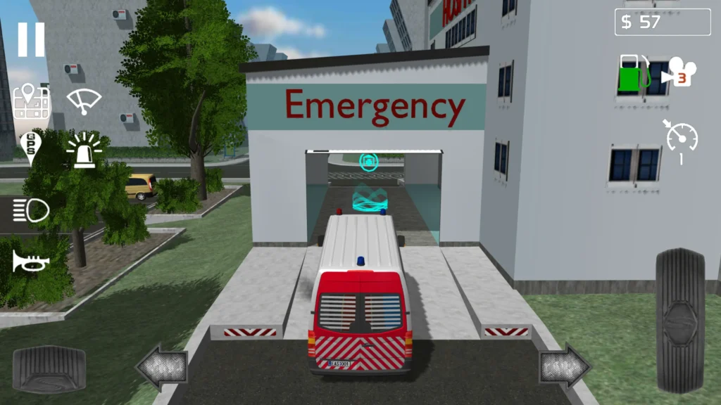 Emergency Ambulance Simulator - Jogo de Ambulância Celular