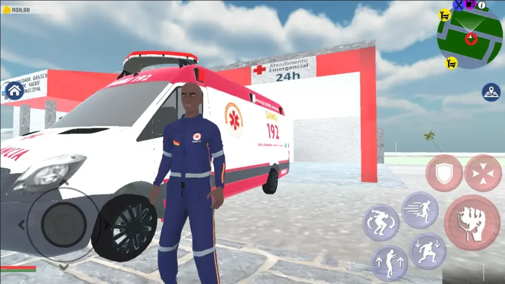 Emergency Ambulance Simulator - Jogo de Ambulância