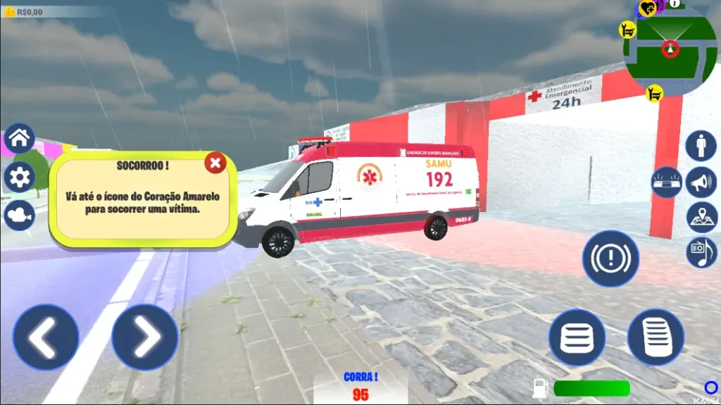 RP Simulador de Ambulâncias - Jogo de Ambulância Celular