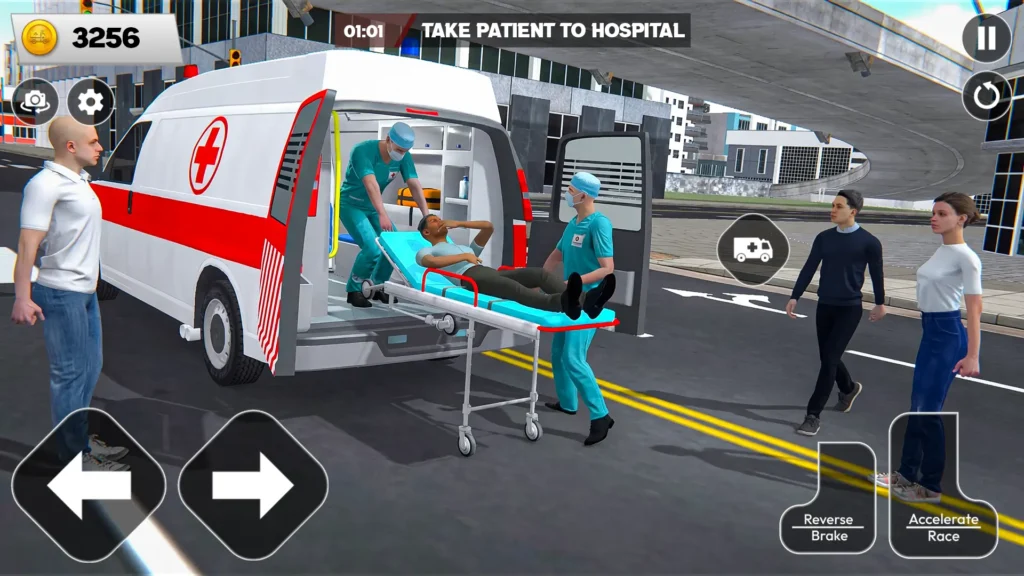 US Ambulance Driving Simulator