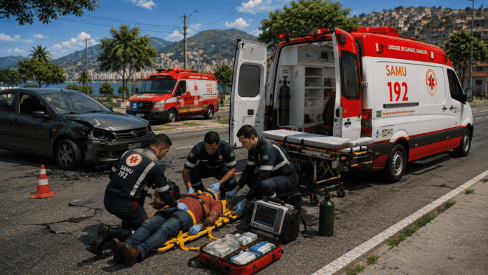 US Ambulance Driving Simulator